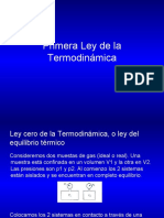 Primera Ley de La Termodinamica