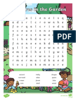 T L 53238 Treasures in The Garden Word Search