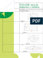 TALLER Área de Rombos y Trapecios