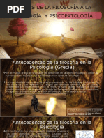 Aportes de La Filosofía A La Psicología