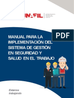 Manual para La Implementacion Del Sistema de Gestion en Seguridad y Salud en El Trabajo