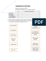 Diagnóstico Historia Policía