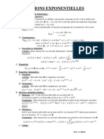 Fonction Exponentielle Népérienne