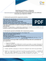 Guía para El Desarrollo Del Componente Práctico y Rúbrica de Evaluación - Unidad 2 - Paso 3 - Construcción Individual - Software Especializado