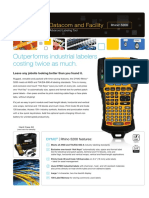 Outperforms Industrial Labelers Costing Twice As Much.: Datacom and Facility