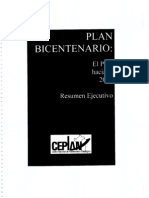 Resumen Ejecutivo Plan Rio Peru 2011 - CEPLAN