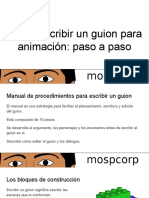 Cómo Escribir Un Guion para Animación: Paso A Paso