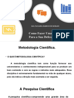 Metodologia Cientifica