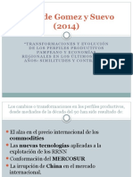 Transformaciones productivas en Argentina 1990-2020