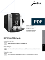 IMPRESSA F50 Classic - Manual
