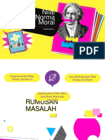 Nilai Norma Moral