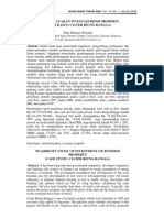 Download Studi Kelayakan Investasi Bisnis Properti by Agus Ivan Verdian SN56718218 doc pdf