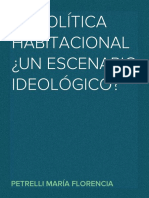 La Política Habitacional ¿Un Escenario Ideológico? - La Triada Vivienda, Peronismo e Iglesia