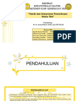 Teknik dan Interpretasi Pemeriksaan Garpu Tala