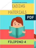 Reading Materials in Filipino - 4