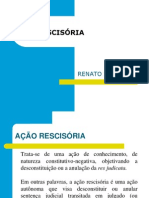 Ação rescisória: desconstituição de sentença judicial