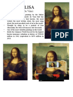 Da Vinci's Mona Lisa - The Most Famous Painting