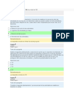 EA6. Cuestionario Implementación Del Proyecto, Primero