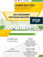 Self Assessment Sertifikasi Industri Hijau