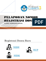 Best Practice Pelaporan Nomor Registrasi Dosen Ika Triana Universitas Bina Nusantara