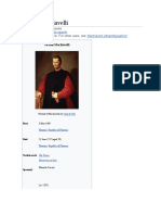 Niccolò Machiavelli: Jump To Navigation Jump To Search