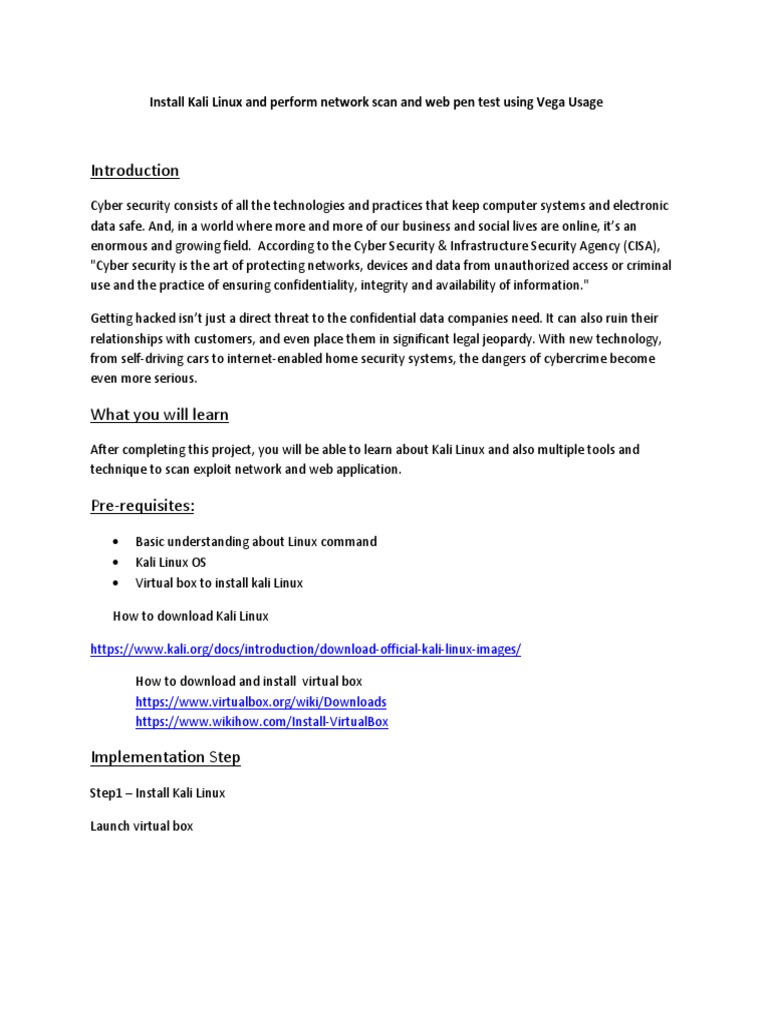 Cyber Security Project Pdf Computer Security Security