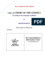 Authors Gospels