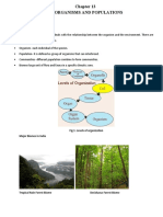 Organisms and Their Environment