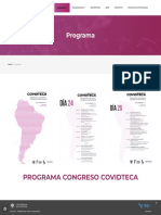Congreso Internacional COVIDTECA – Pandemia, Pensamiento y Big Data (Programa 2)