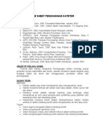 Job Sheet Pemasangan Kateter