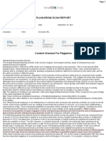 Plagiarism Scan Report: Plagiarism Unique Plagiarized Sentences Unique Sentences