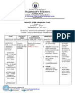 Department of Education: Weekly Home Learning Plan