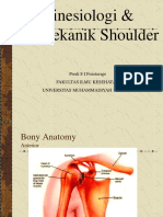 Kynesiologi Dan Biomekanik (Biomekanik Shoulder)