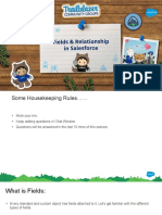 Fields & Relatioship Salesforce