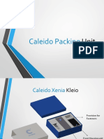 Caleido Packing Unit Product Dimensions and Materials