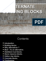 Alternate Building Blocks
