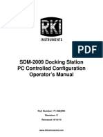 SDM-2009 Docking Calibration Station Setup 2