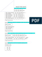 Sample2 SQL Queries-Output