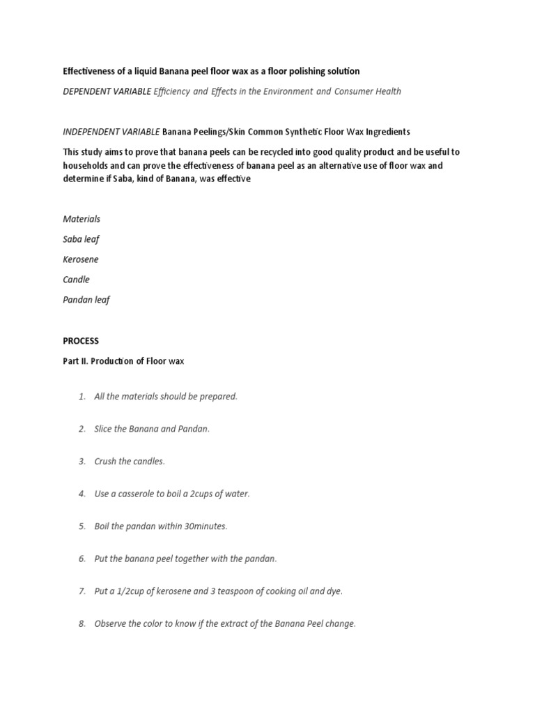 Assessing the Effectiveness and Environmental Impact of a Homemade