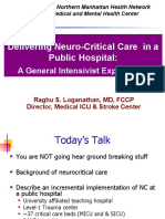 Delivering Neuro-Critical Care in A Public Hospital:: A General Intensivist Experience