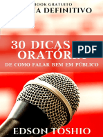 30 Dicas de Oratória