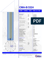 Cma-B/3324: GSM / Cdma: 1800, 1900 & 2100