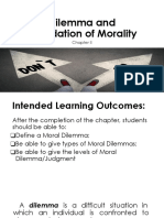 Dilemma and Foundation of Morality