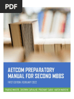 AETCOM PREPARATORY MANUAL FOR SECOND MBBS 1e