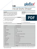 Keycoat - S PLAFIXX 140 Technical Data Sheet