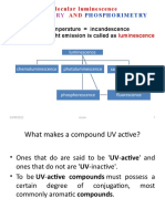 Molecular Luminescence Techniques