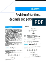 Revision Offractions, Decimals