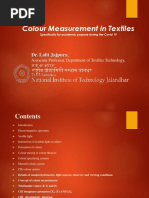 4 Colour and Its Measurement in Textiles