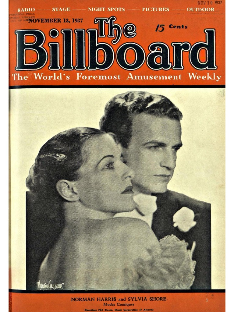 Billboard 1937 11 13 | PDF | Ringling Bros. And Barnum  display picture 1