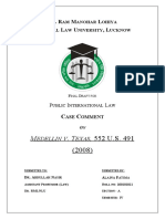 Public International Law - Alaina
